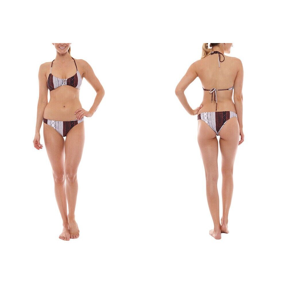NWT AMUSE SOCIETY S Anthropologie bikini swimsuit liniah skimpy bralette top